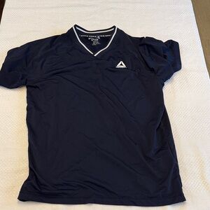 Reebok Men's Dark Blue V-Neck Jersey